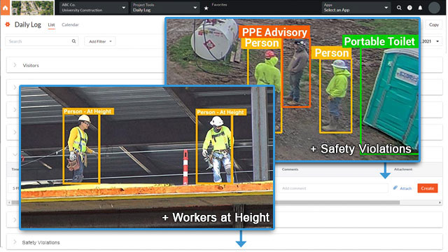 NEW Document Workers at Height & Log Safety Violations